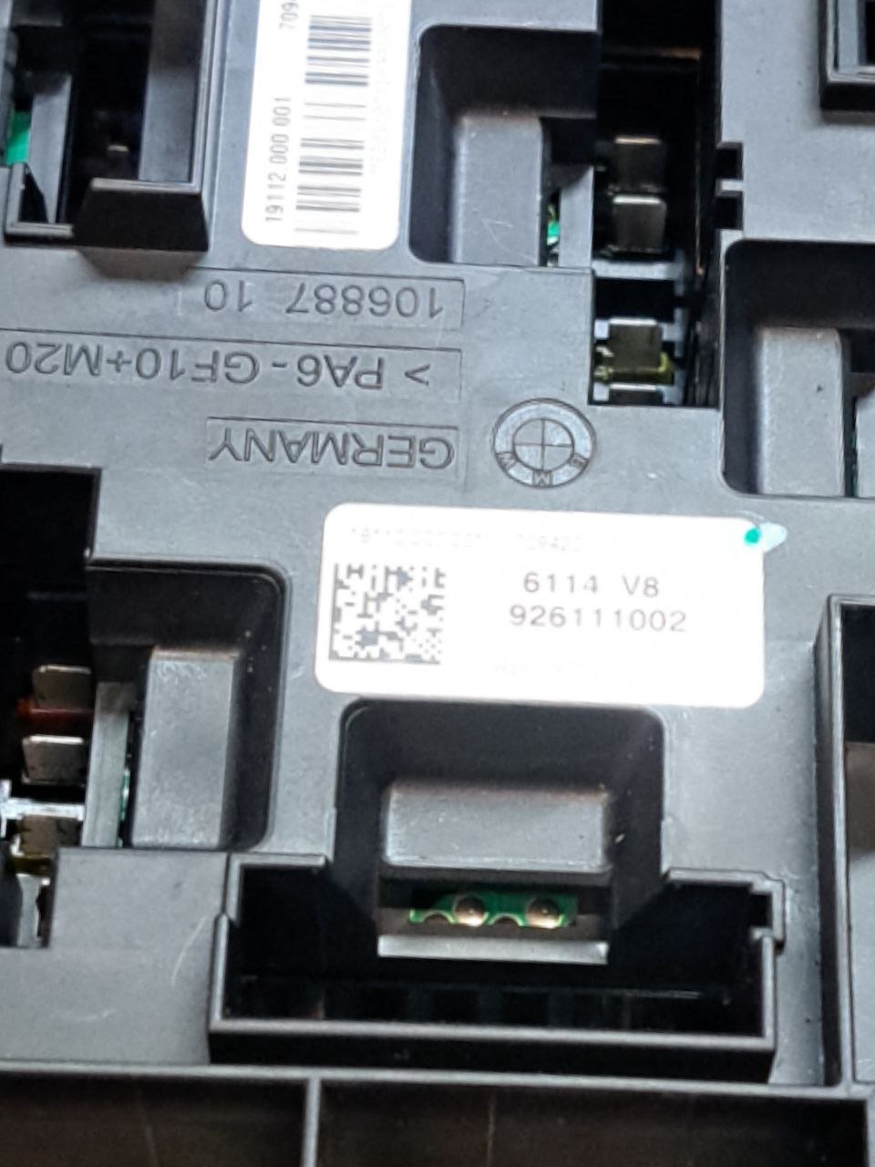 Fuse Box / Fuse Holder Bmw Series 1 F20 2.0 diesel (2011 - 2019) COD:926111002 - F&P CRASH SRLS - Used Parts