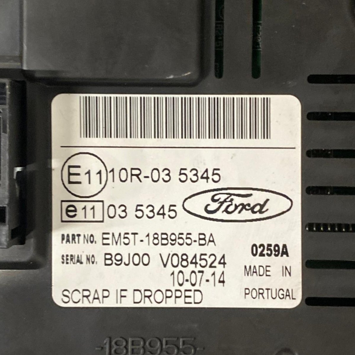 Schermo / display ford c - max (2010 - 2019) Cod: e1110r - 035345 - F&P CRASH SRL - Ricambi Usati