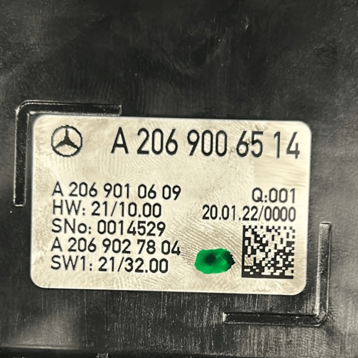 Schermo / display mercedes benz classe c w206 cod:A2069006514 (2021 >) - F&P CRASH SRL - Ricambi Usati