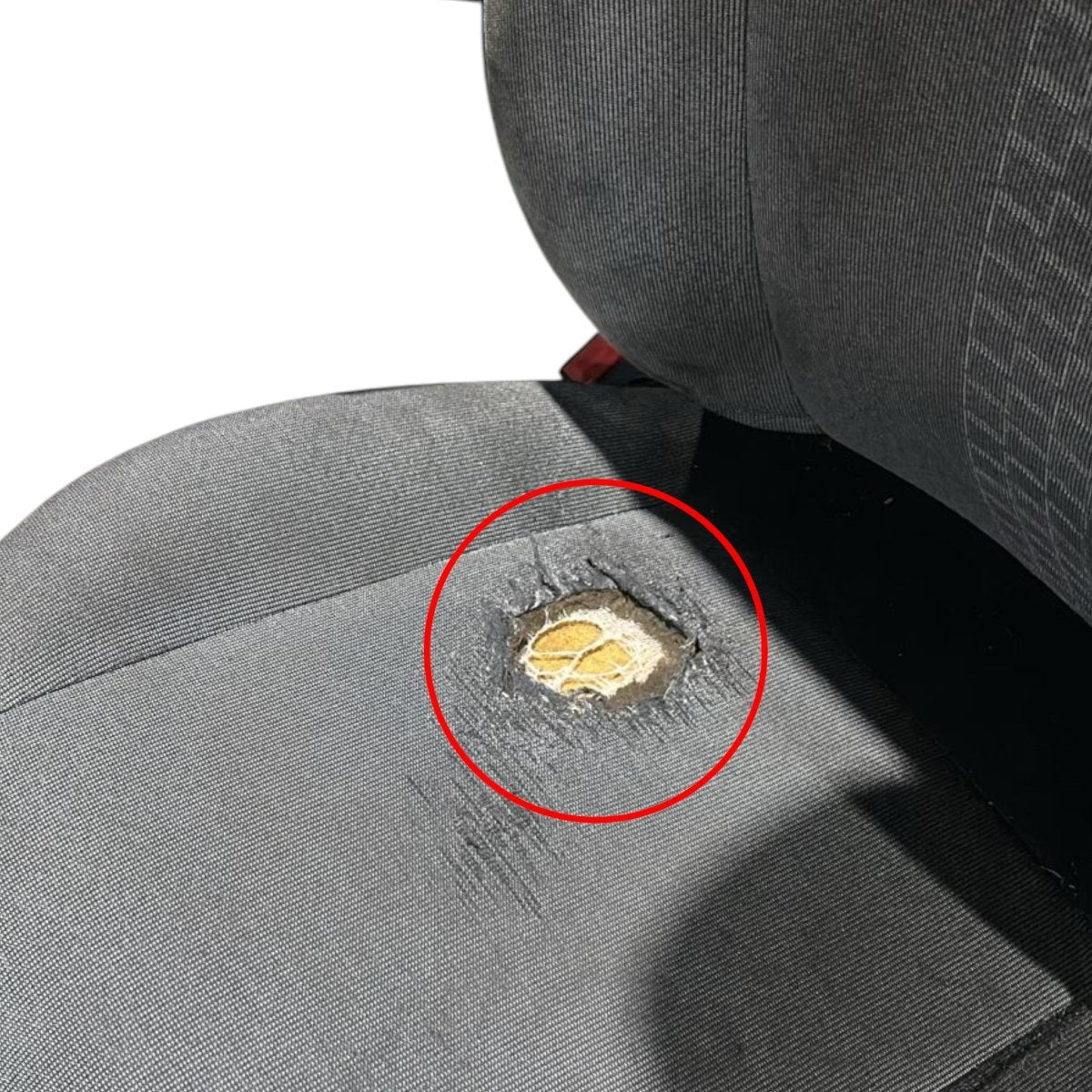 Sedile anteriore conducente Fiat Fiorino (2016 > ) guidatore in stoffa nero e grigio - F&P CRASH SRL - Ricambi Usati