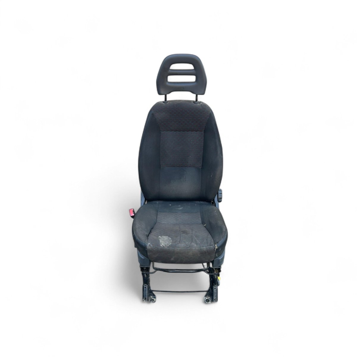 Sedile anteriore guidatore Citroen Jumper (2014 > ) in stoffa nero e grigio - F&P CRASH SRLS - Ricambi Usati