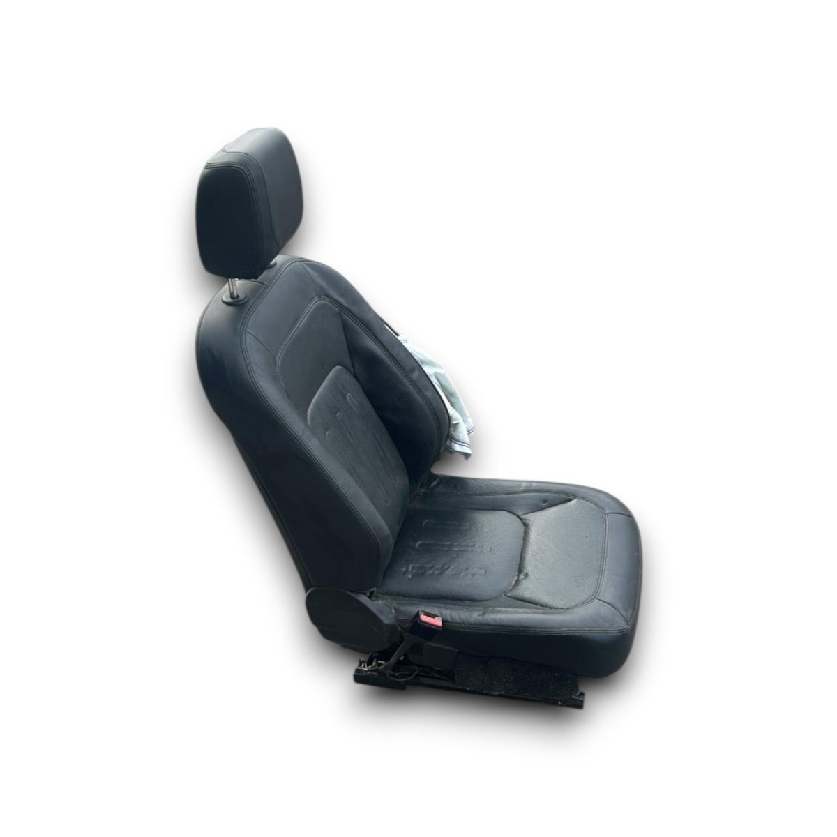 Sedile anteriore guidatore Land Rover Defender (90) (L663) (2020 > ) in pelle nero 3 porte cargo / camperizzato conducente - F&P CRASH SRL - Ricambi Usati