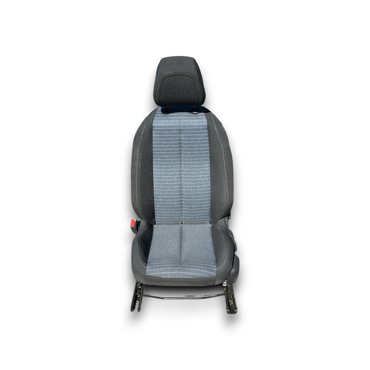 Sedile anteriore guidatore Opel Corsa F (2019 > ) in stoffa nero e azzurro - F&P CRASH SRLS - Ricambi Usati