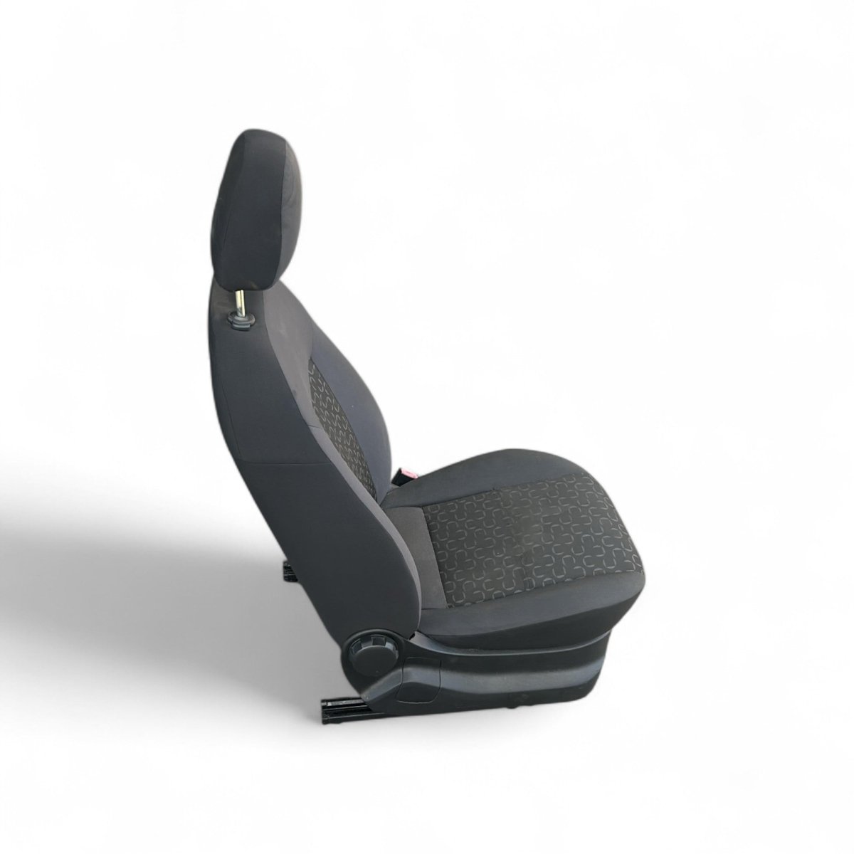 Sedile anteriore passeggero Fiat Doblo II (2009 > 2022) in stoffa nero e grigio - F&P CRASH SRLS - Ricambi Usati