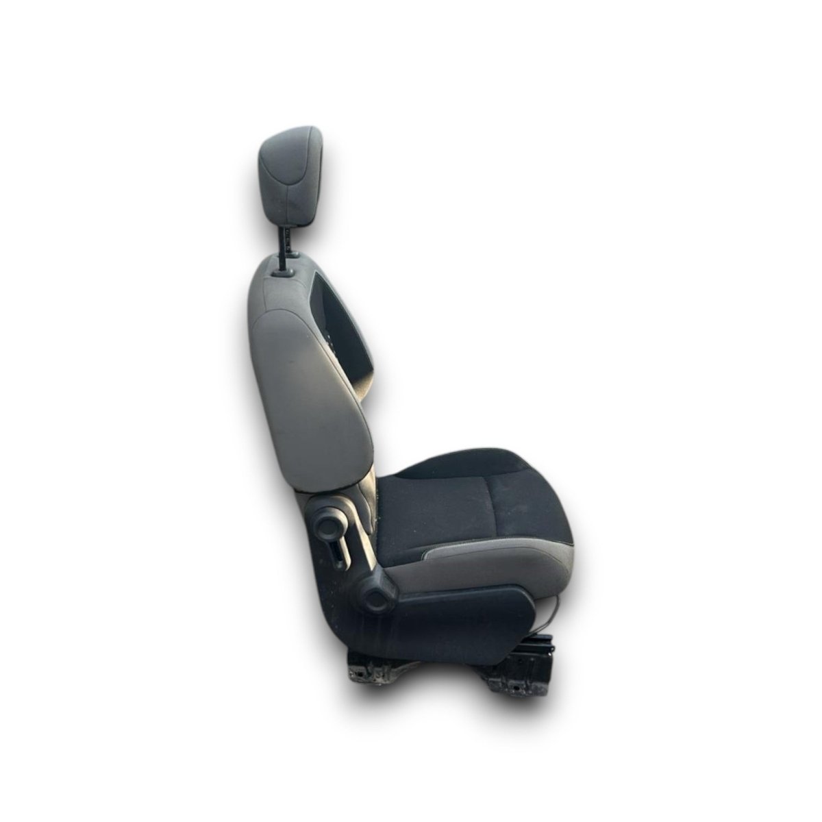 Sedile anteriore passeggero in stoffa Citroen Berlingo (2008 > 2018) grigio chiaro e nero - F&P CRASH SRLS - Ricambi Usati