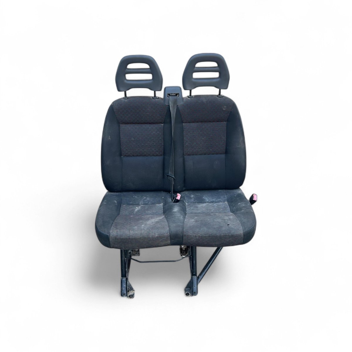 Sedili anteriori passeggeri Citroen Jumper (2014 > ) in stoffa neri e grigi - F&P CRASH SRLS - Ricambi Usati