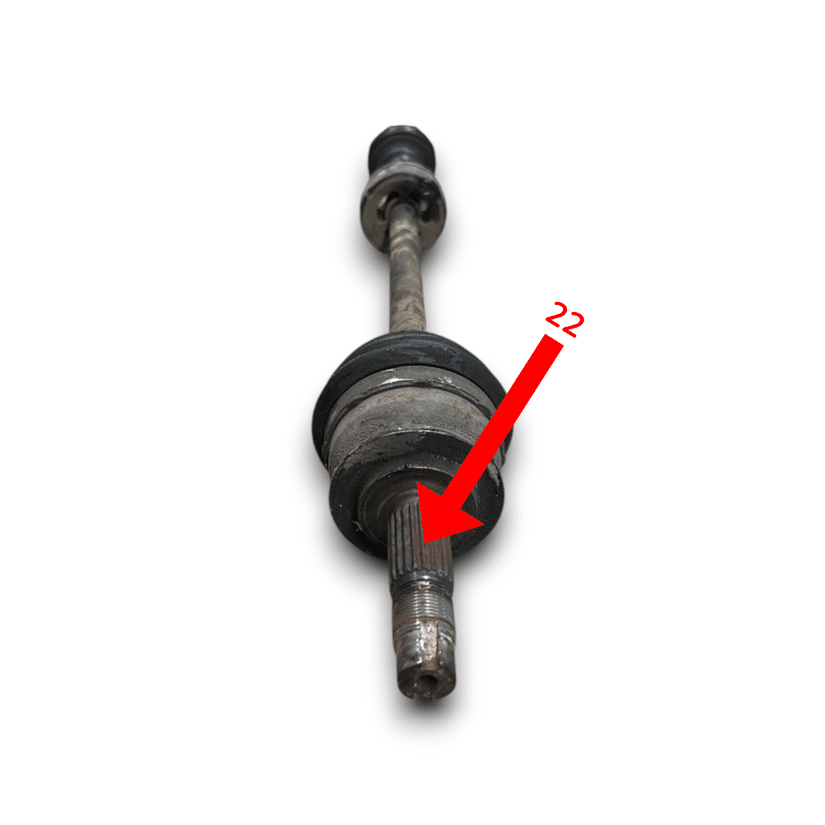 Semiasse anteriore destro Fiat Panda (312) 00519022770 1.2 benzina (2012 > ) - F&P CRASH SRL - Ricambi Usati