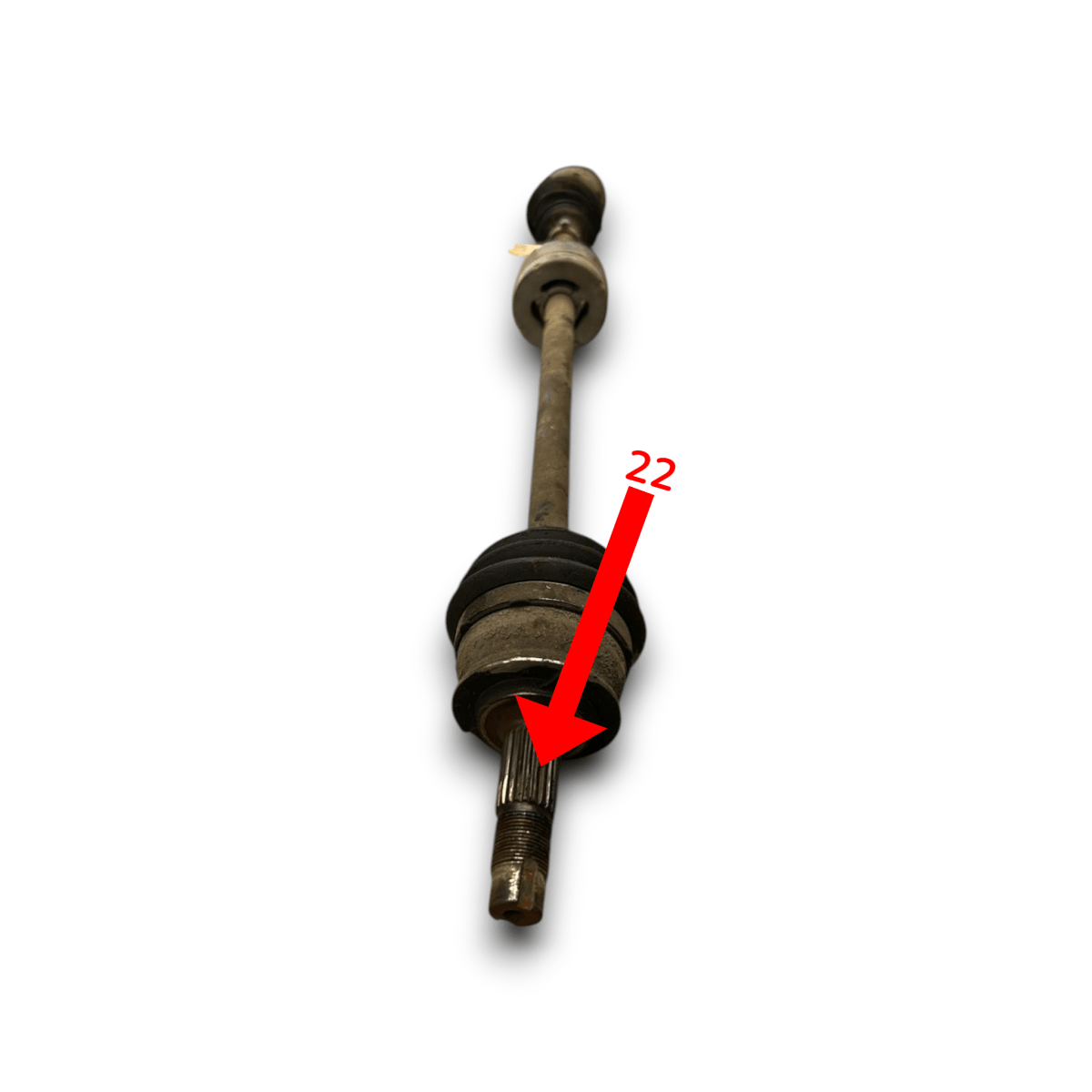 Semiasse anteriore destro Fiat Panda (312) 00519022770 1.2 benzina (2012 > ) - F&P CRASH SRL - Ricambi Usati