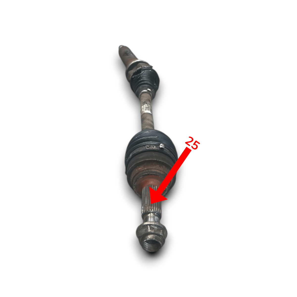 Right front axle Ford Fiesta VI 8v51 - 3b436 - aaf 1.2 petrol (2008 > 2017) - F&P CRASH SRL - Used Parts