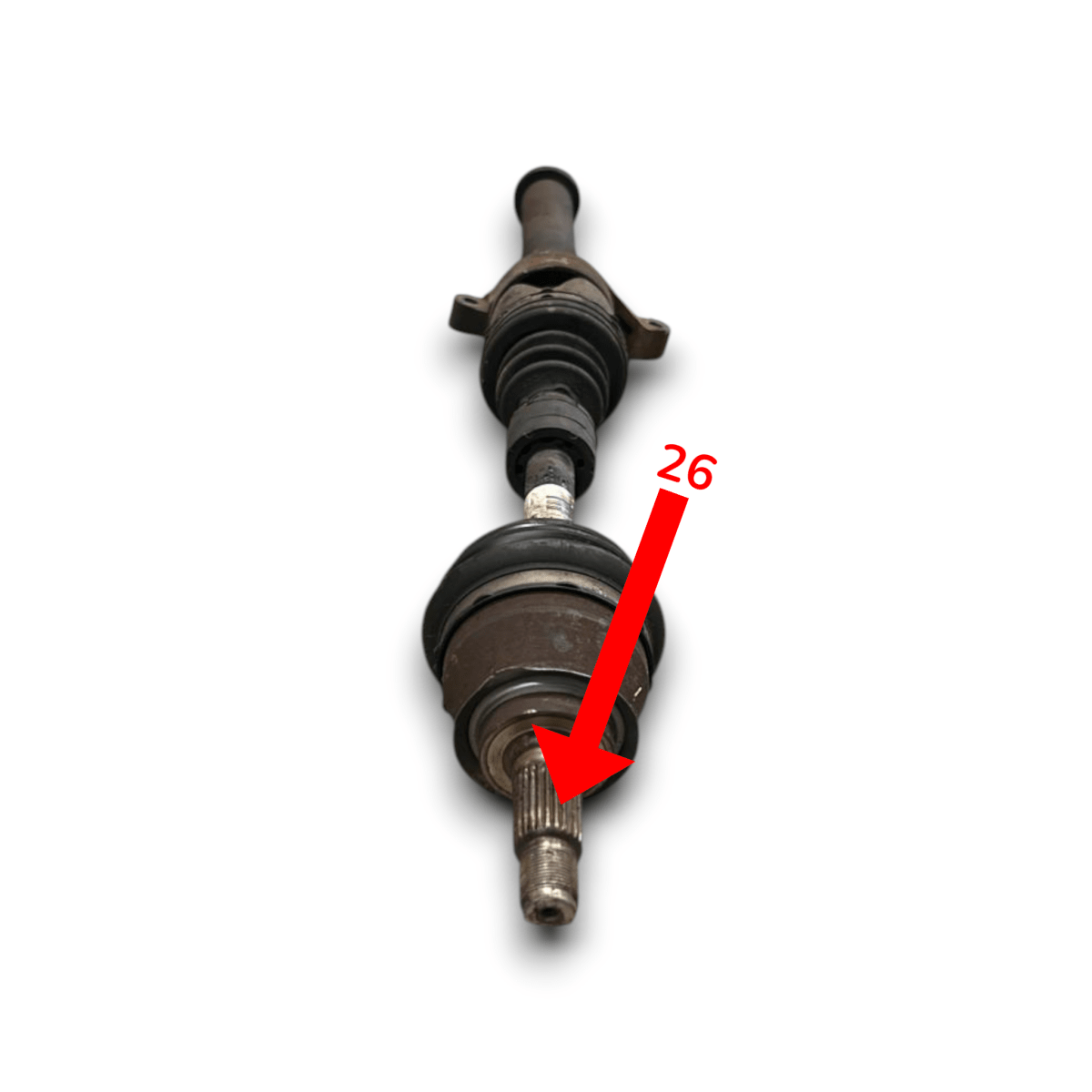 Semiasse anteriore destro Mini Clubman 7616142 - 02 1.6 diesel (2007 > 2014) - F&P CRASH SRL - Ricambi Usati