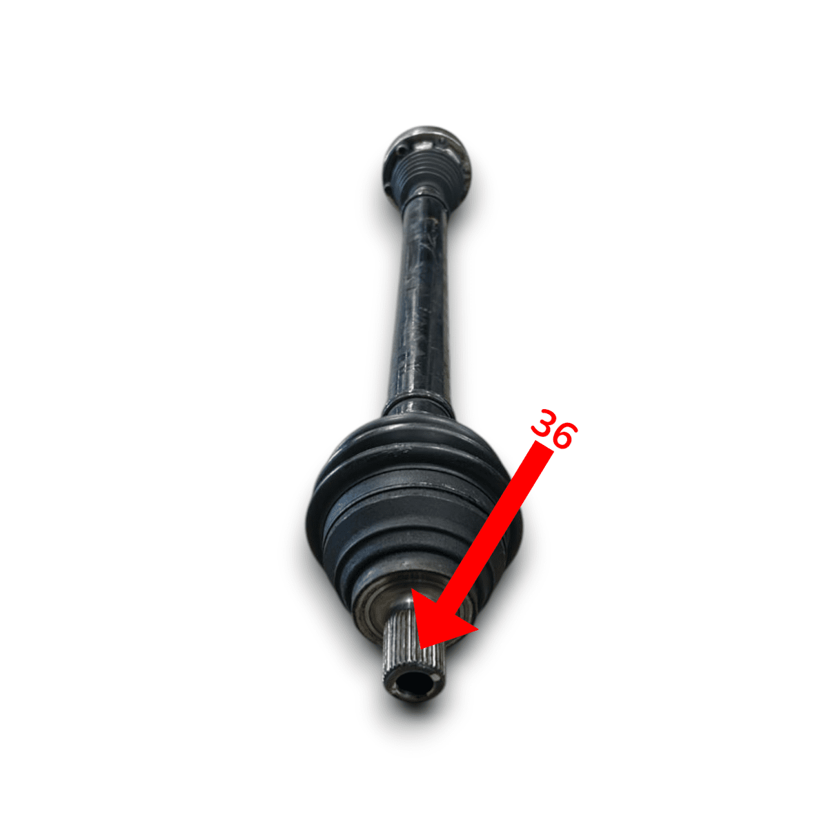 Semiasse anteriore destro Volkswagen Golf VI 1k0407272mp 1.4 benzina (2008 > 2012) - F&P CRASH SRL - Ricambi Usati