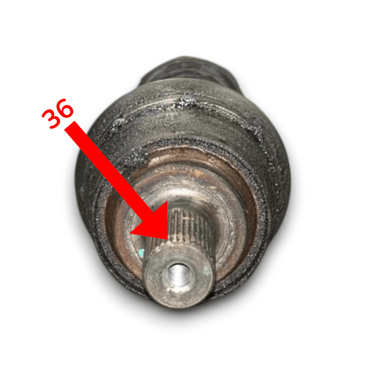 Semiasse anteriore destro Volvo V40 cod.p31367905 2.0 diesel (2012 > 2019) - F&P CRASH SRL - Ricambi Usati