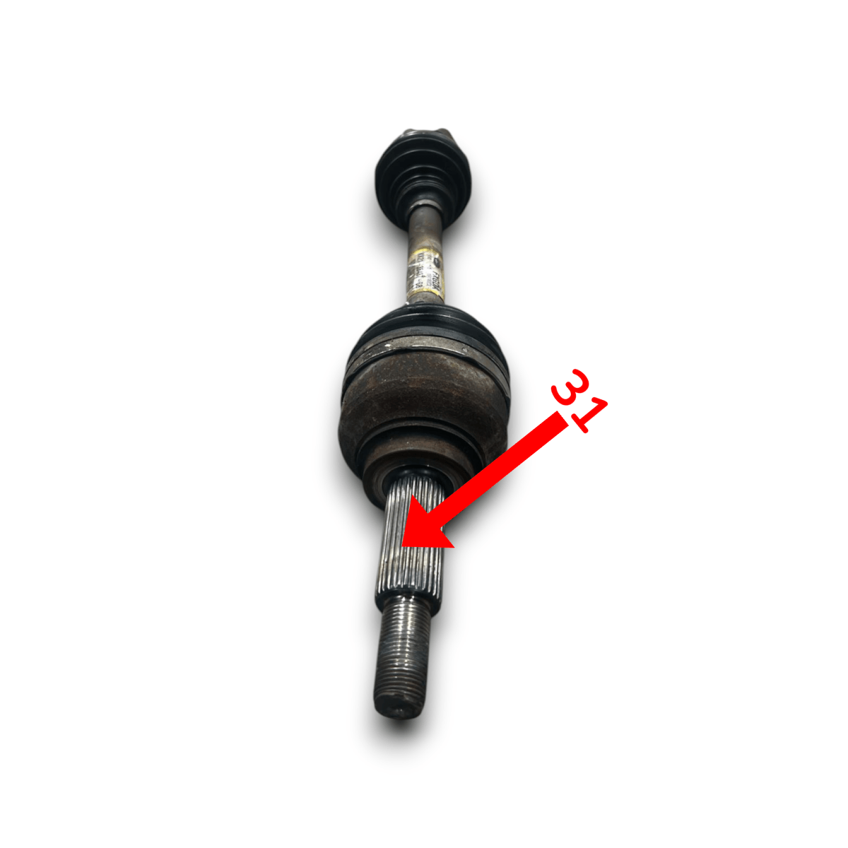 Semiasse anteriore sinistro Ford Transit Custom kk21 - 3b437 - bb 2.0 diesel (2012 > 2019) - F&P CRASH SRL - Ricambi Usati