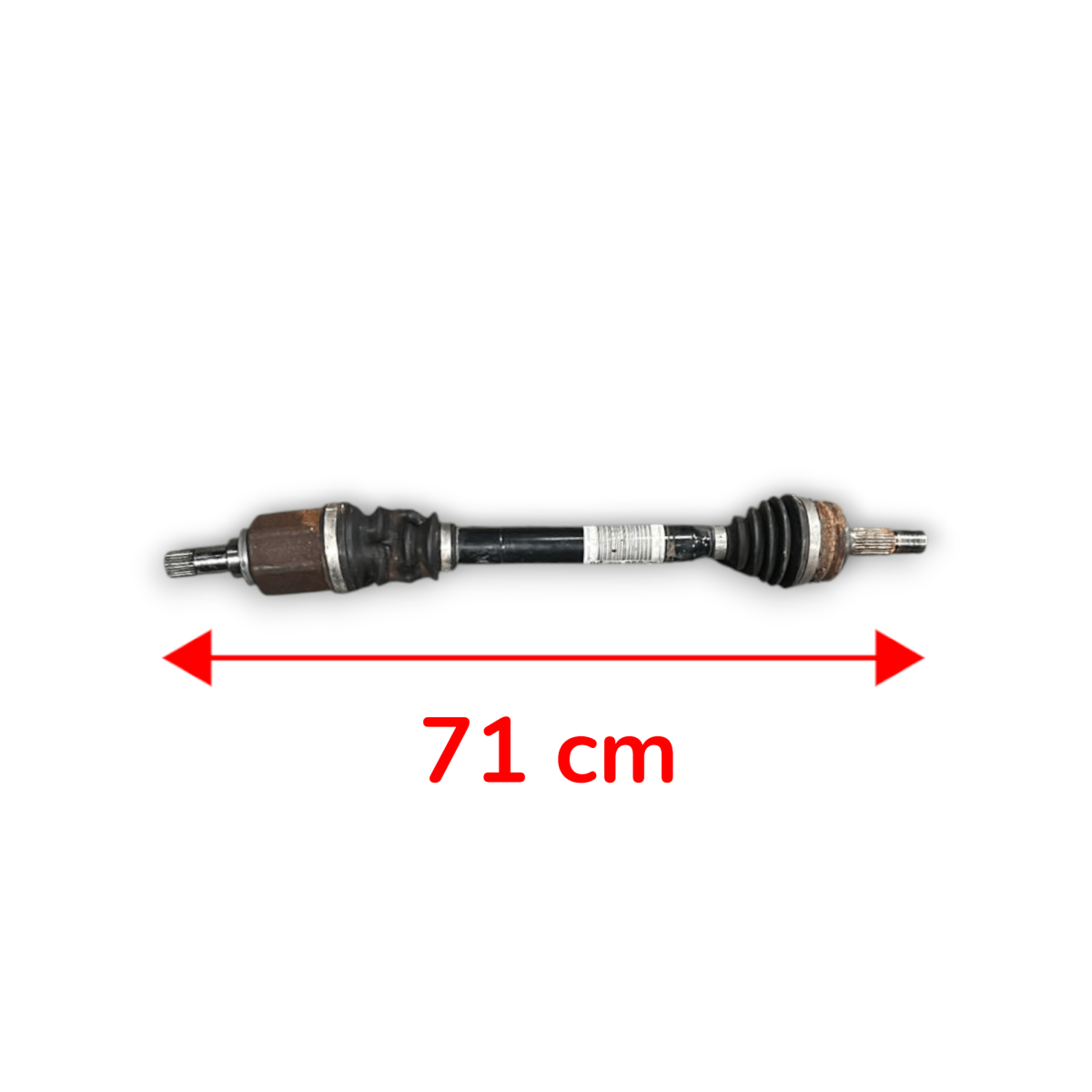 Left front axle Peugeot e - 2008 code 9836235280 electric (2019 > ) - F&P CRASH SRL - Used Parts