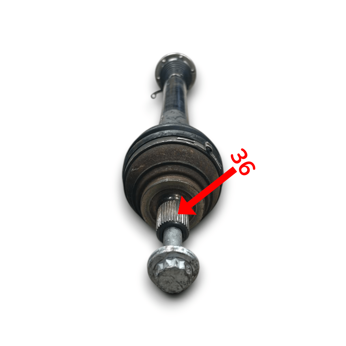 Left front axle Skoda Octavia 5q0407272ff 1.6 diesel (2013 > 2019) - F&P CRASH SRL - Used Parts