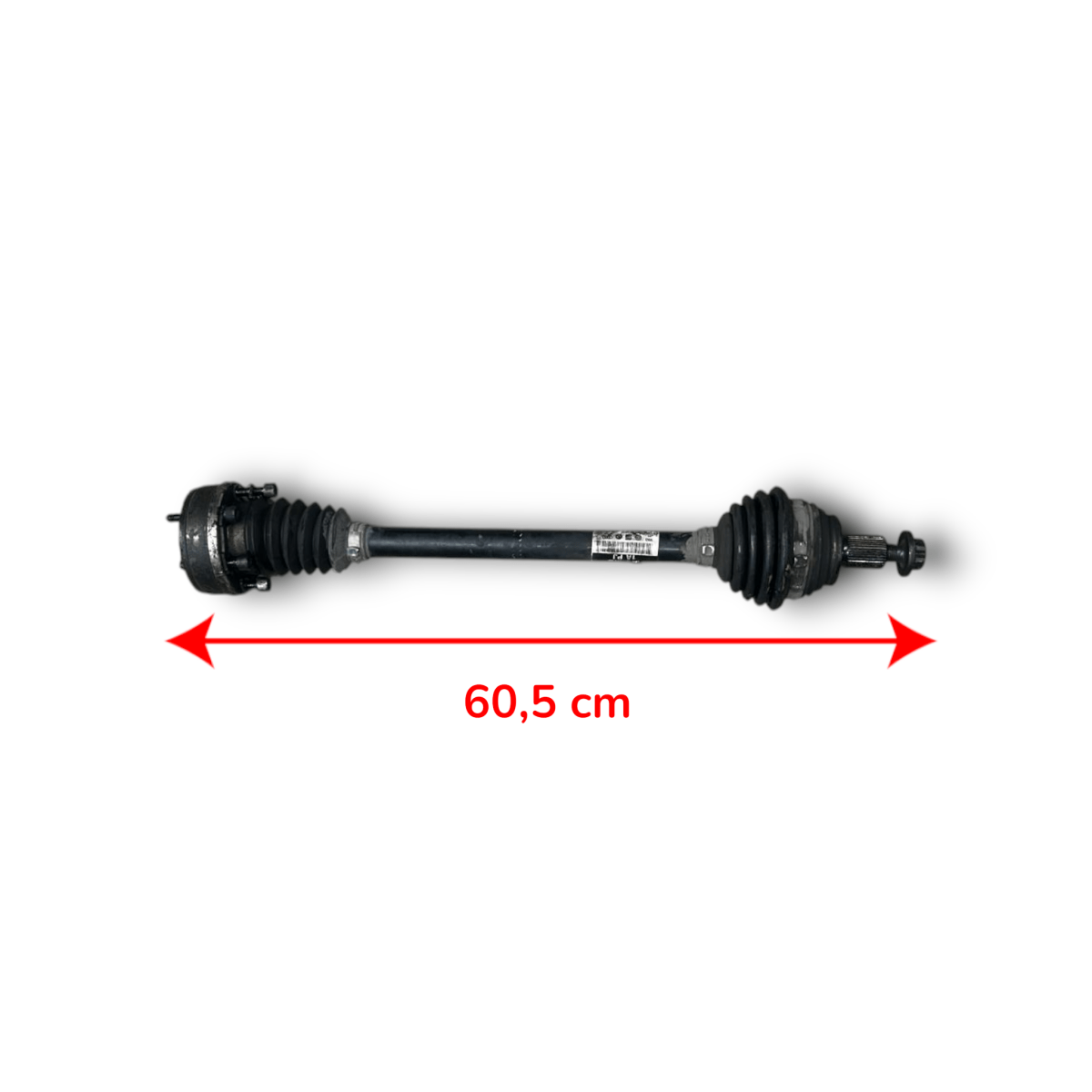 Semiasse anteriore sinistro Volkswagen Golf VI 1k0407271ap 1.4 benzina (2008 > 2012) - F&P CRASH SRL - Ricambi Usati
