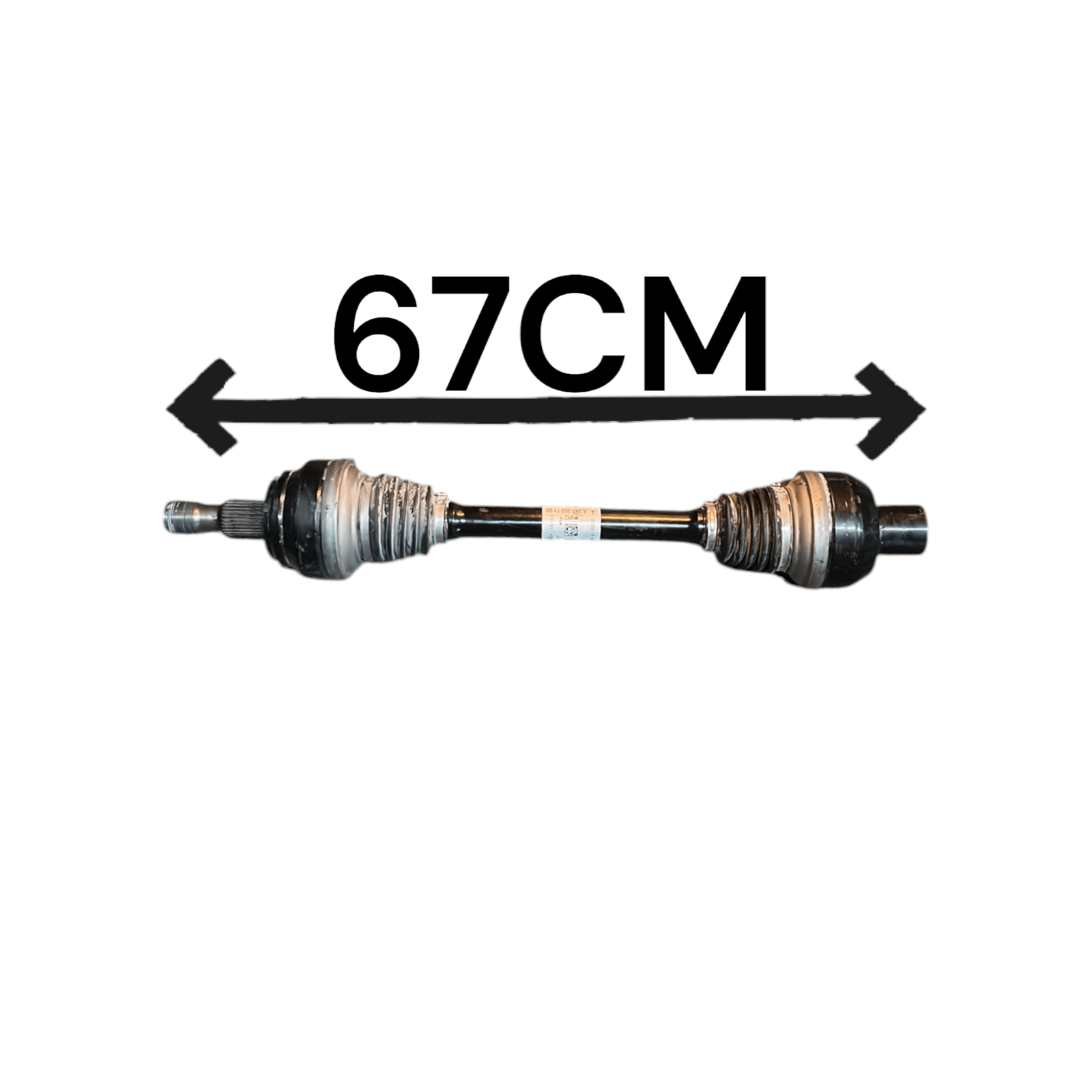 Semiasse Posteriore Sinistro Mercedes Benz EQC cod:A2933501100 (2019 >2023) - F&P CRASH SRLS - Ricambi Usati
