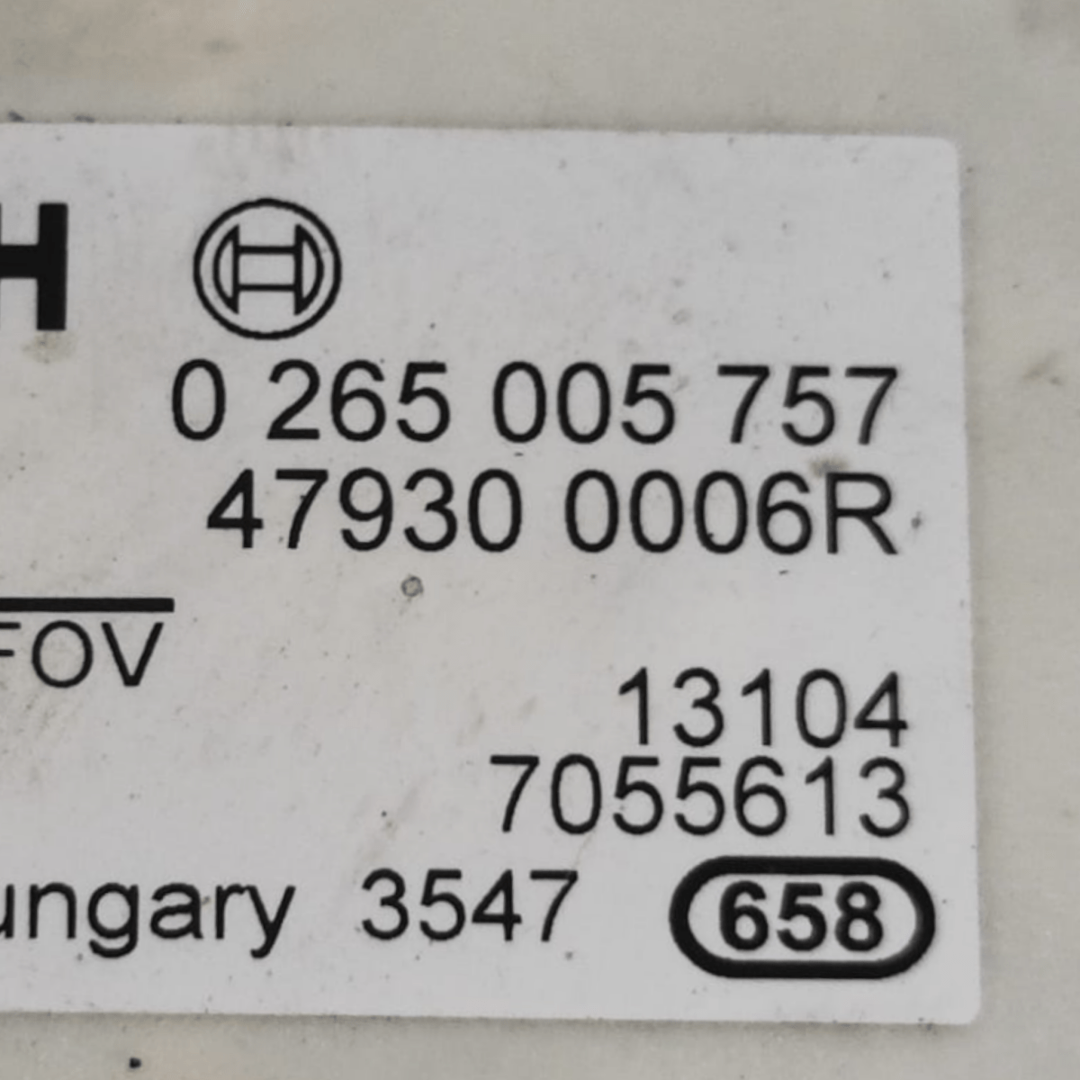 Sensore imbardata / esp nissan qashqai j10 cod: 479300006R (2006 - 2014) - F&P CRASH SRLS - Ricambi Usati