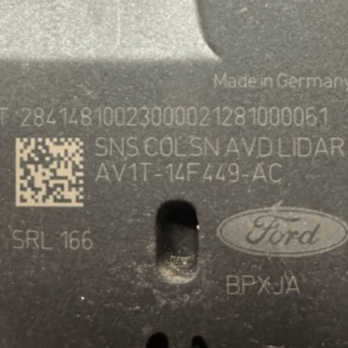 Sensore Pioggia Ford B - Max (2012 al 2018) cod: AV1T - 14F449 - AC - F&P CRASH SRLS - Ricambi Usati