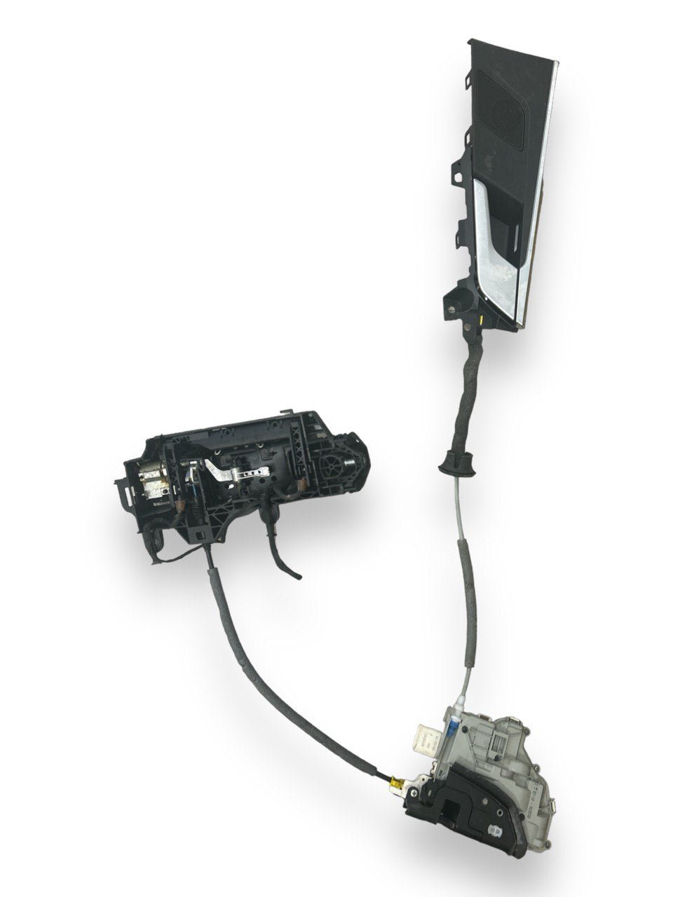 Right Rear Door Lock (DX) + Internal - External Handle Audi A4 (B9) (2016 > ) cod.4G0839016H - F&P CRASH SRLS - Used Parts