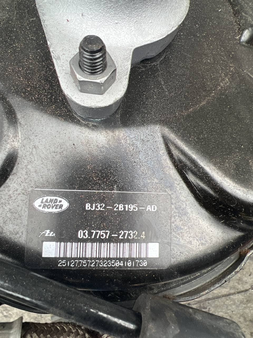 Servofreno completo di pompa Land Rover Evoque 2.2 d 2013 bj322b195ad - F&P CRASH SRLS - Ricambi Usati