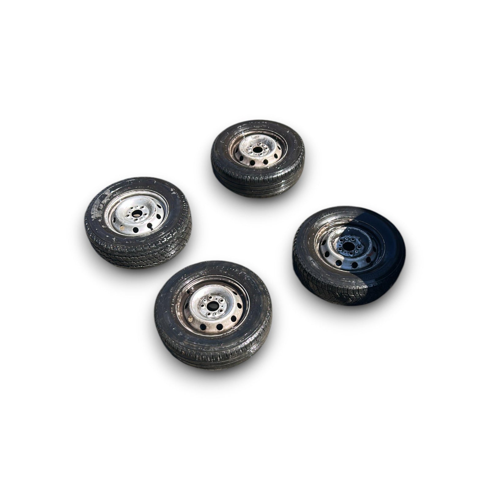 Set 4 Cerchi In Ferro Citroen Jumper cod.1395239080 (5 Fori / 215 / 70 R15) (2014 > ) - F&P CRASH SRLS - Ricambi Usati