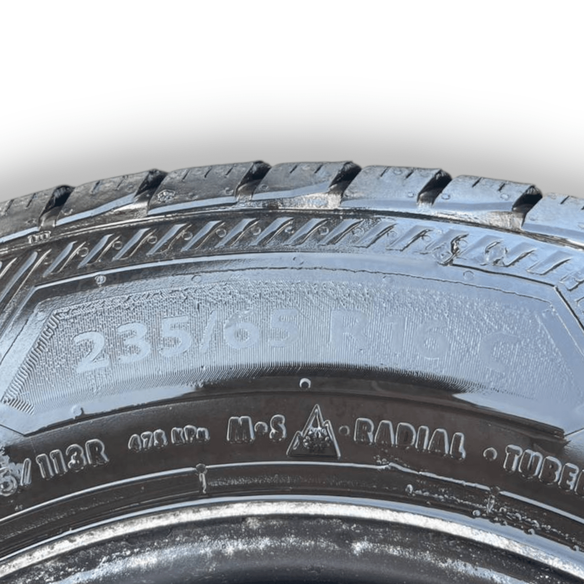 Set 4 Cerchi in Ferro Ford Transit (2014 - ) (2035 / 65 / R16) cod: BK21 - 1007 - FB - F&P CRASH SRL - Ricambi Usati