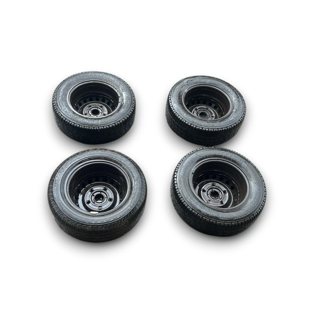 Set 4 Cerchi In Ferro Ford Transit Custom (5 Fori / 215 / 65 R15) (2012 > 2018) - F&P CRASH SRLS - Ricambi Usati