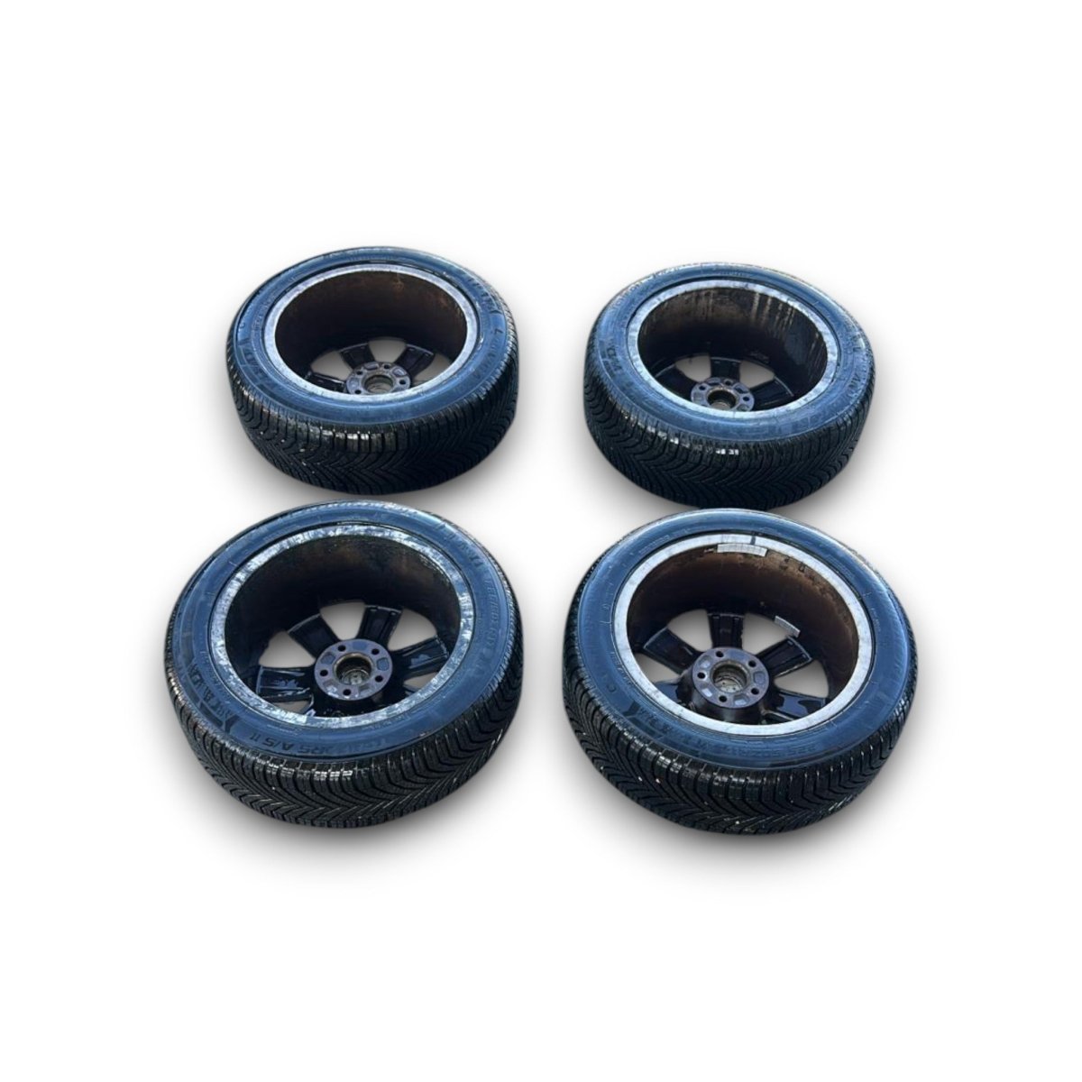 Set 4 cerchi in lega Audi A4 (B8) cod.8k0601025b (5 fori / 225 / 50 r17) (2007 > 2016) - F&P CRASH SRL - Ricambi Usati