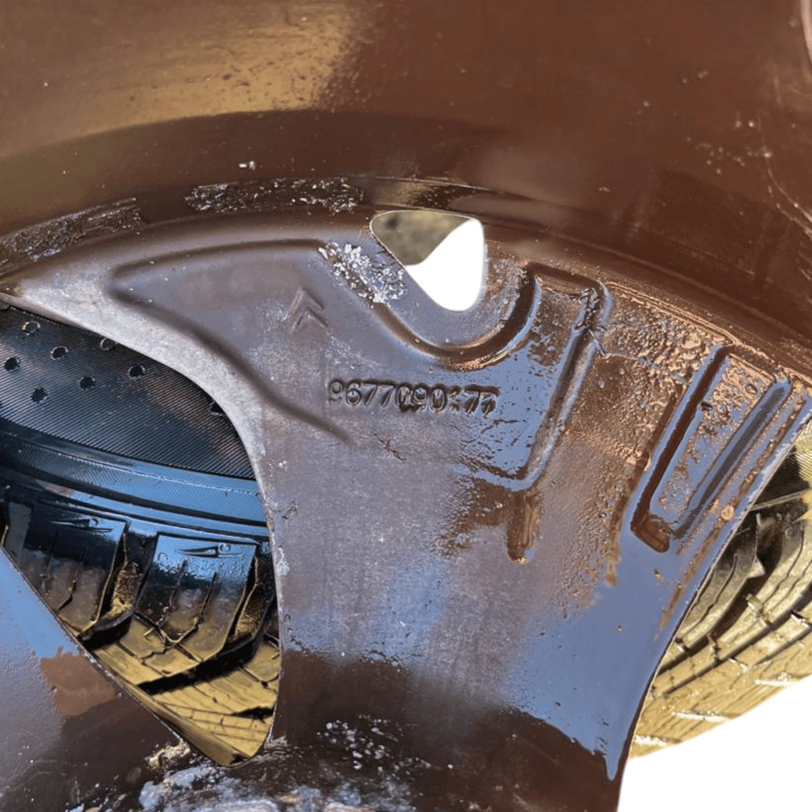 Set 4 cerchi in lega diamantati Citroen C4 Picasso (2013 - 2022) cod.9677090177 205 / 55 R17 - F&P CRASH SRLS - Ricambi Usati