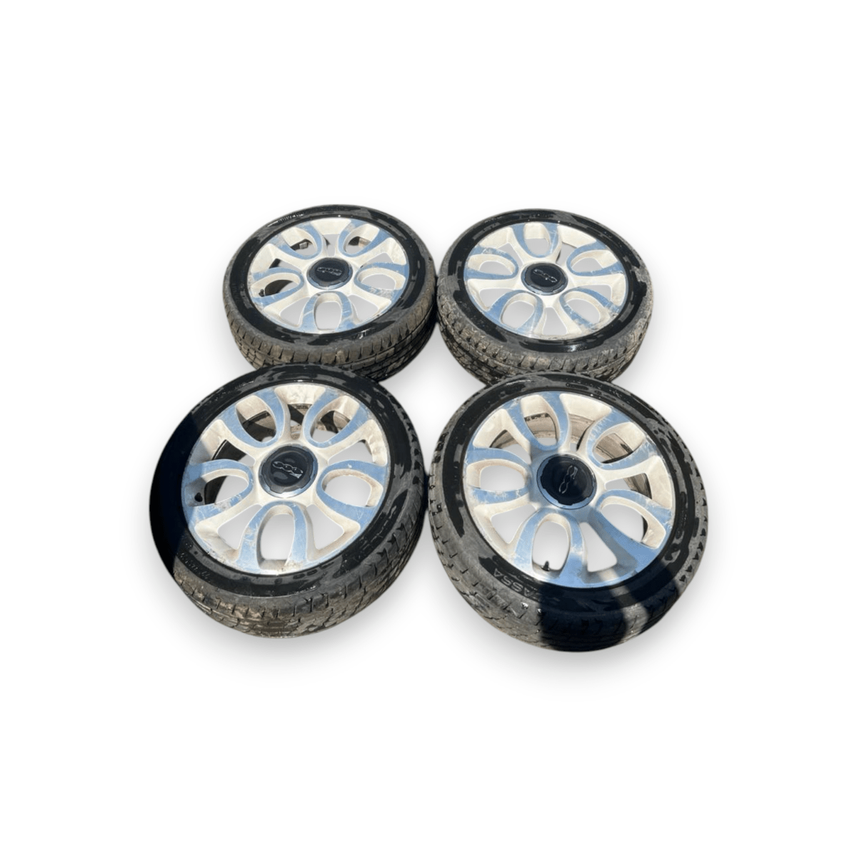 Set 4 Cerchi in Lega Fiat 500L (2014 - ) (225 / 45 / R17) - F&P CRASH SRL - Ricambi Usati