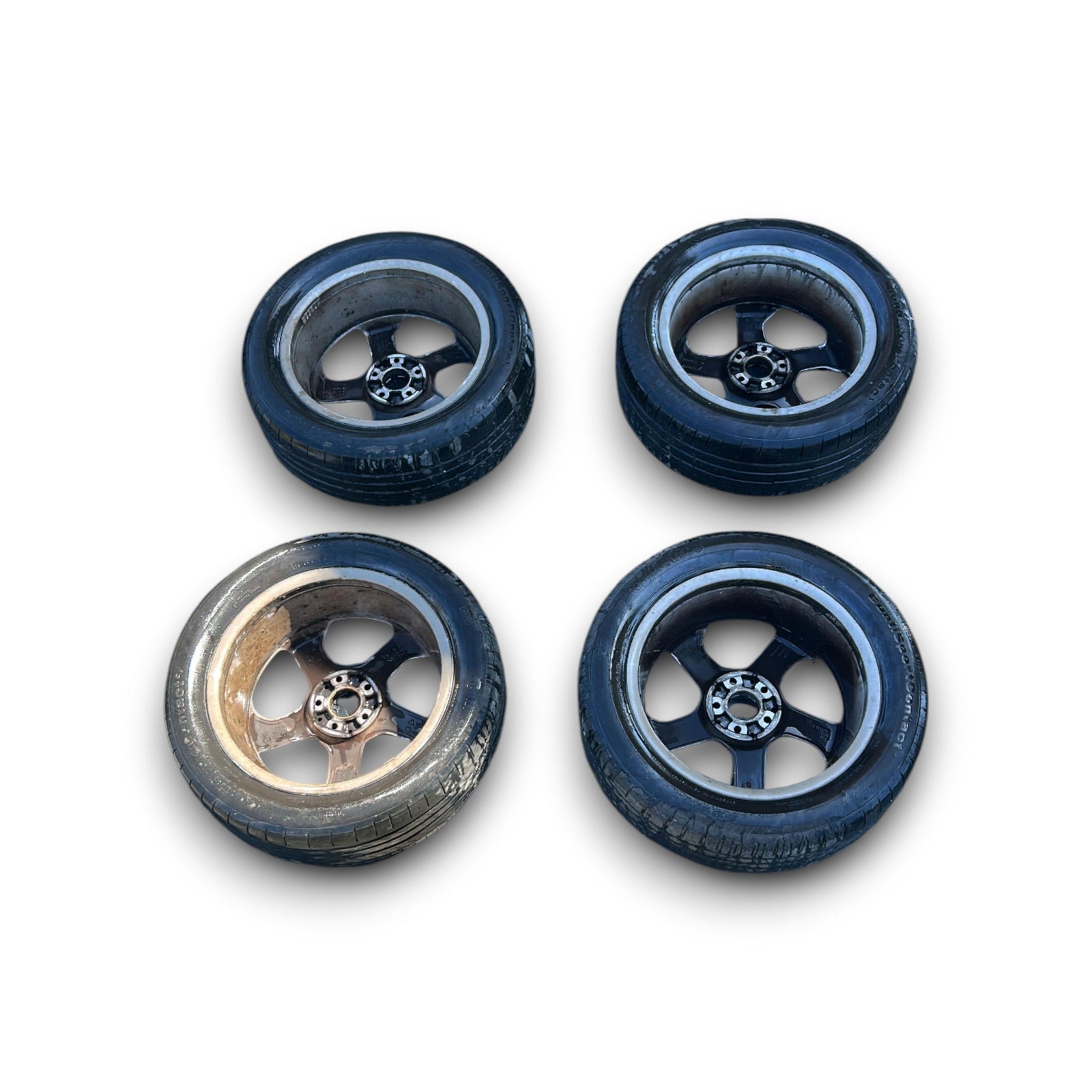 Set 4 Cerchi In Lega Mercedes Benz GLA (X156) cod.A1564012500 (5 Fori / 235 / 50 R18) (2013 > 2019) - F&P CRASH SRLS - Ricambi Usati