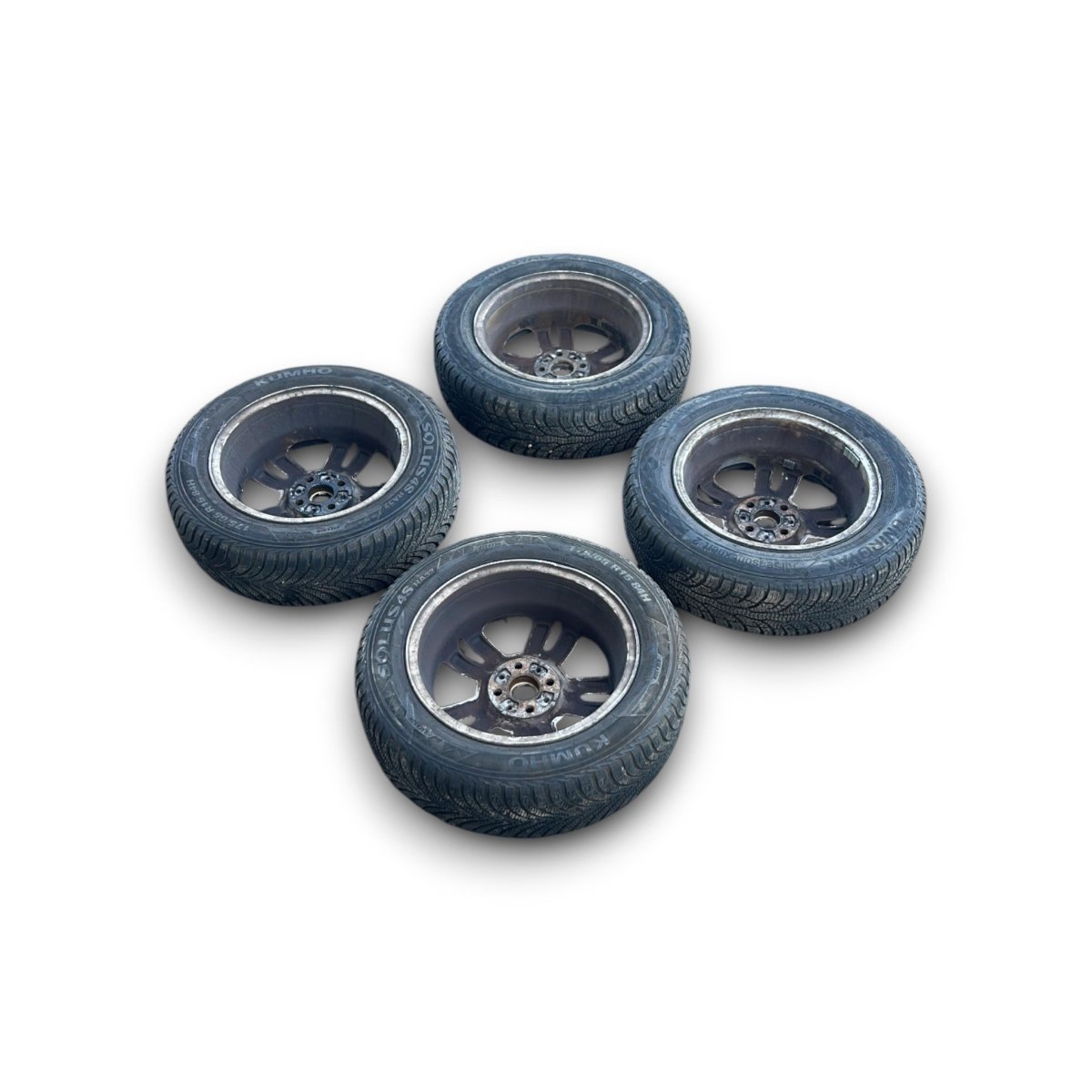 Set 4 cerchi in lega Mini Cooper (R56) cod.6791930 (4 fori / 175 / 65 r15) (2007 > 2013) - F&P CRASH SRLS - Ricambi Usati