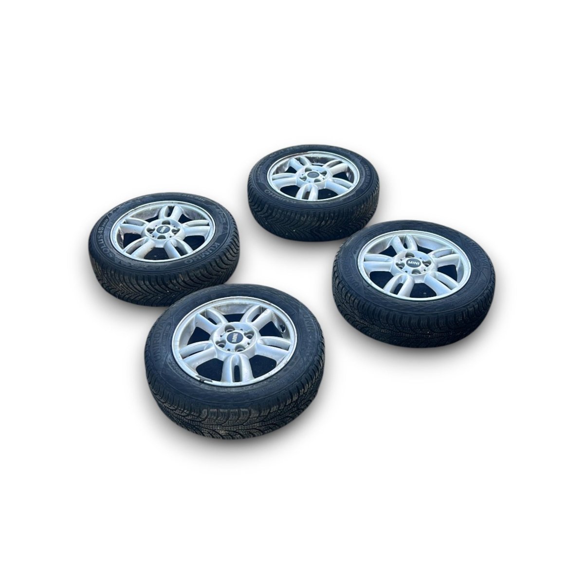 Set 4 cerchi in lega Mini Cooper (R56) cod.6791930 (4 fori / 175 / 65 r15) (2007 > 2013) - F&P CRASH SRLS - Ricambi Usati