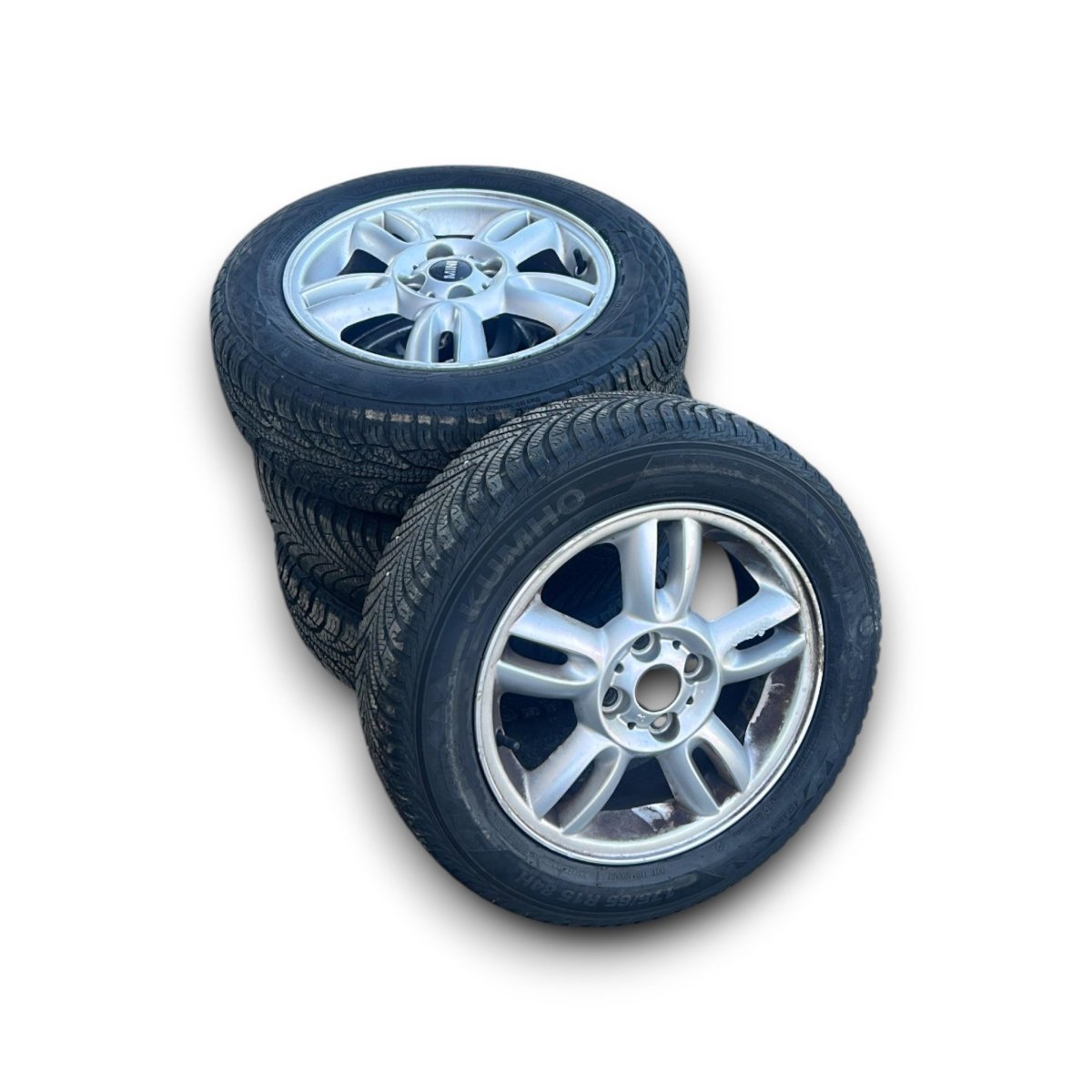 Set 4 cerchi in lega Mini Cooper (R56) cod.6791930 (4 fori / 175 / 65 r15) (2007 > 2013) - F&P CRASH SRLS - Ricambi Usati