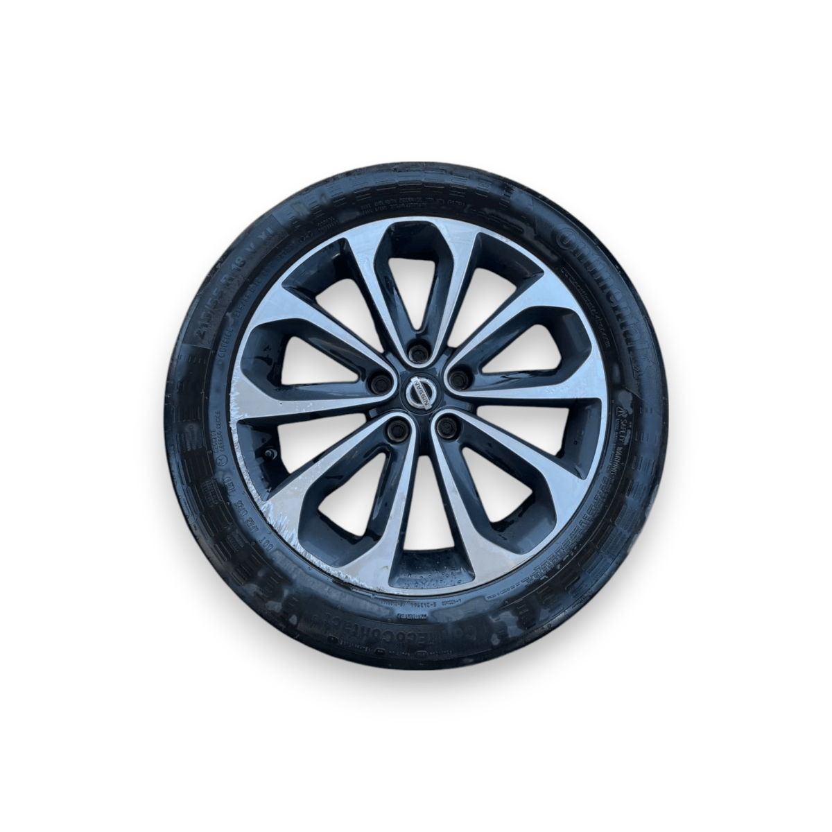 Set 4 Cerchi in Lega Nissan Qashqai J10 (2006 al 2014) (215 / 55 / R18) cod: 40300JD18C - F&P CRASH SRLS - Ricambi Usati