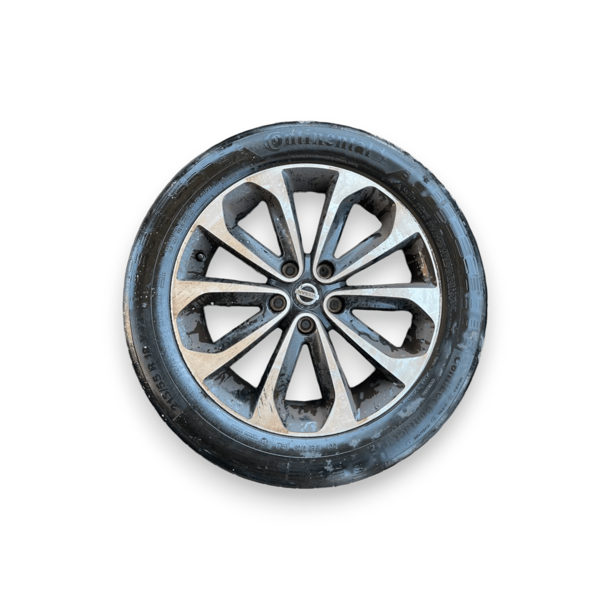 Set 4 Cerchi in Lega Nissan Qashqai J10 (2006 al 2014) (215 / 55 / R18) cod: 40300JD18C - F&P CRASH SRLS - Ricambi Usati