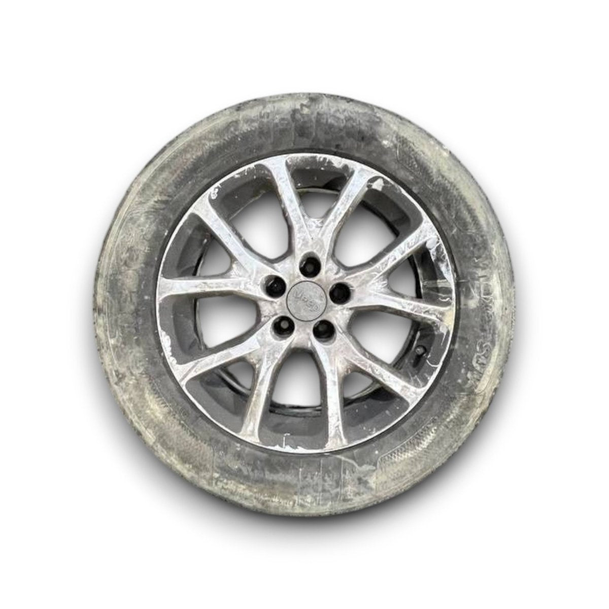 Set 4 cerchi in lega R17 con gomme Jeep Renegade (2014 - >) 225/60 R17 - F&P CRASH SRL - Ricambi Usati
