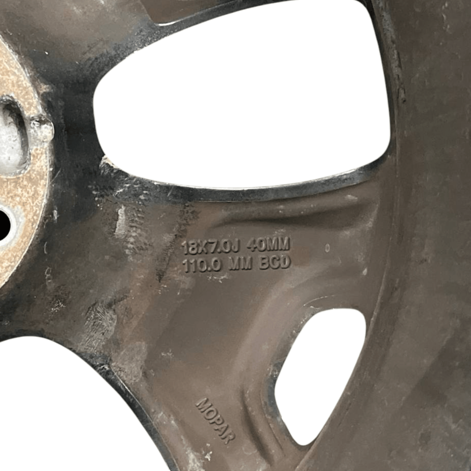 Set 4 cerchi in lega R18 Jeep Renegade / Compass cod.5VC28TRMAA (2016 - >) 225/55R18 - F&P CRASH SRLS - Ricambi Usati