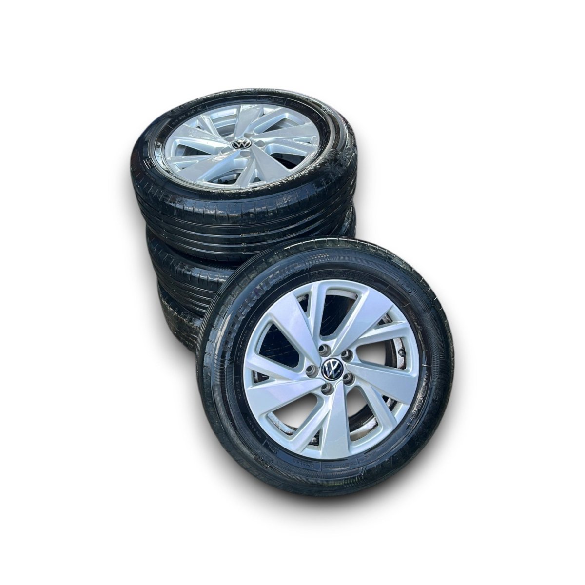Set 4 cerchi in lega Volkswagen Taigo cod.2g7601025 (5 fori / 205 / 60 r16) (2020 > ) - F&P CRASH SRLS - Ricambi Usati