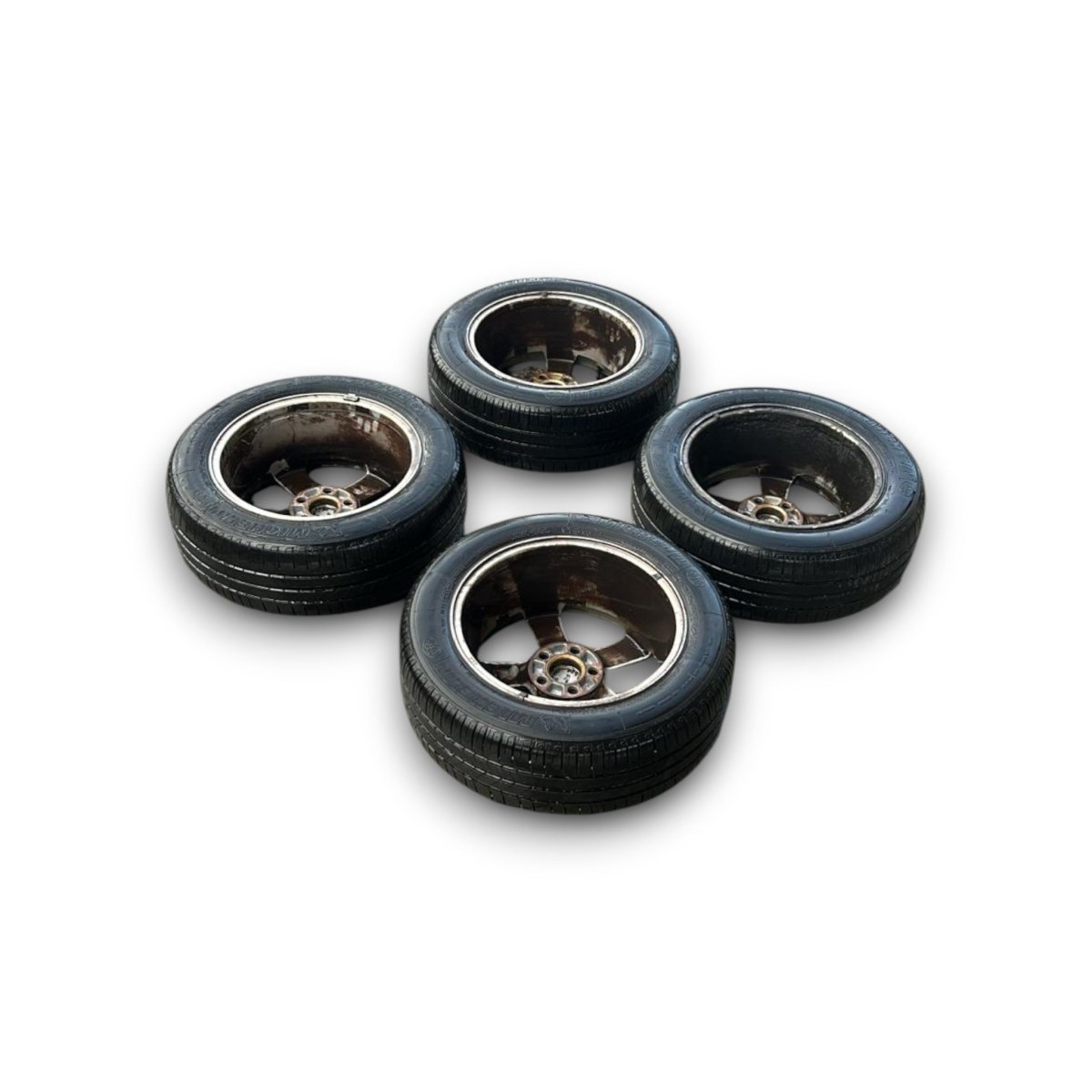 Set 4 cerchi in lega Volvo V40 cod.31317285 (5 fori / 205 / 55 r16) (2012 > 2019) - F&P CRASH SRL - Ricambi Usati