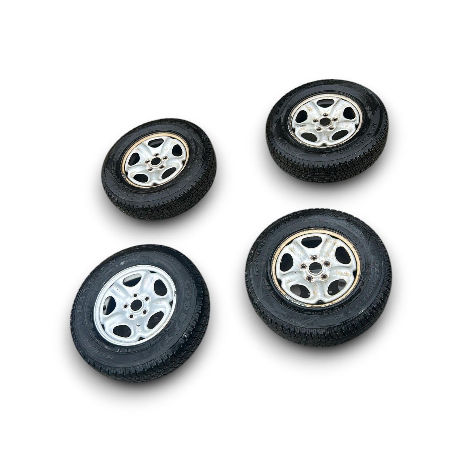Set 4 Cerchi Land Rover Freelander (5 Fori / 195 / 80 R15) (1997 > 2006) - F&P CRASH SRLS - Ricambi Usati