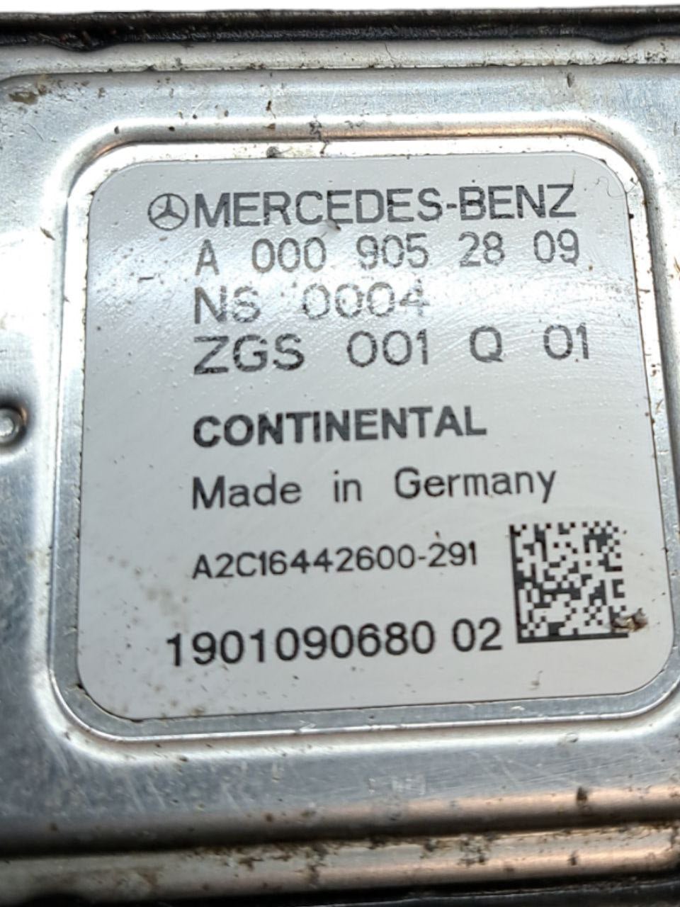 Sonda Lambda Mercedes Classe C W205 3.0 benzina (2017) COD:A0009052809 - F&P CRASH SRLS - Ricambi Usati