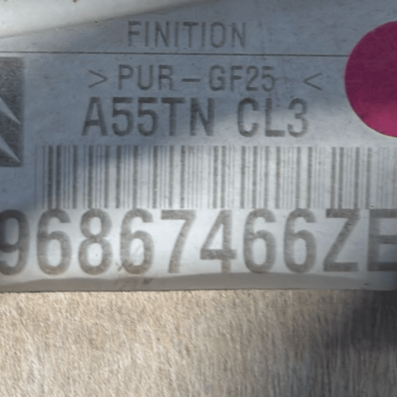 Sottotetto / Cielo Citroen DS3 cod.96867466ZE (2010 > 2019) - F&P CRASH SRLS - Ricambi Usati