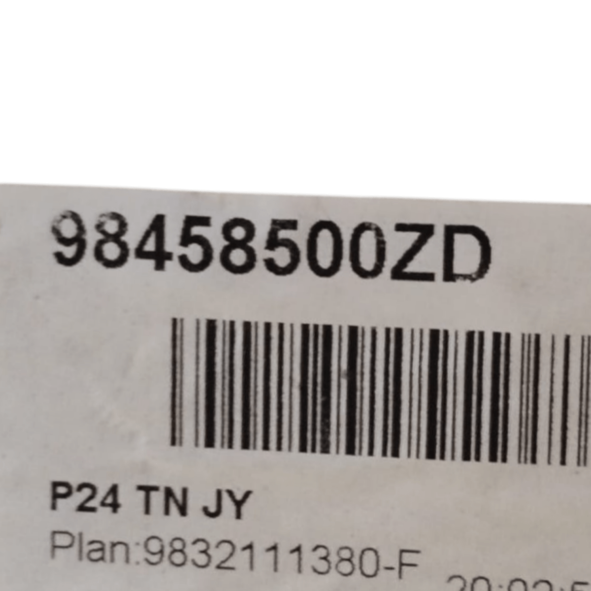 Sottotetto / cielo peugeot 2008 ii serie cod: 98458500zd (2019 - ) - F&P CRASH SRLS - Ricambi Usati