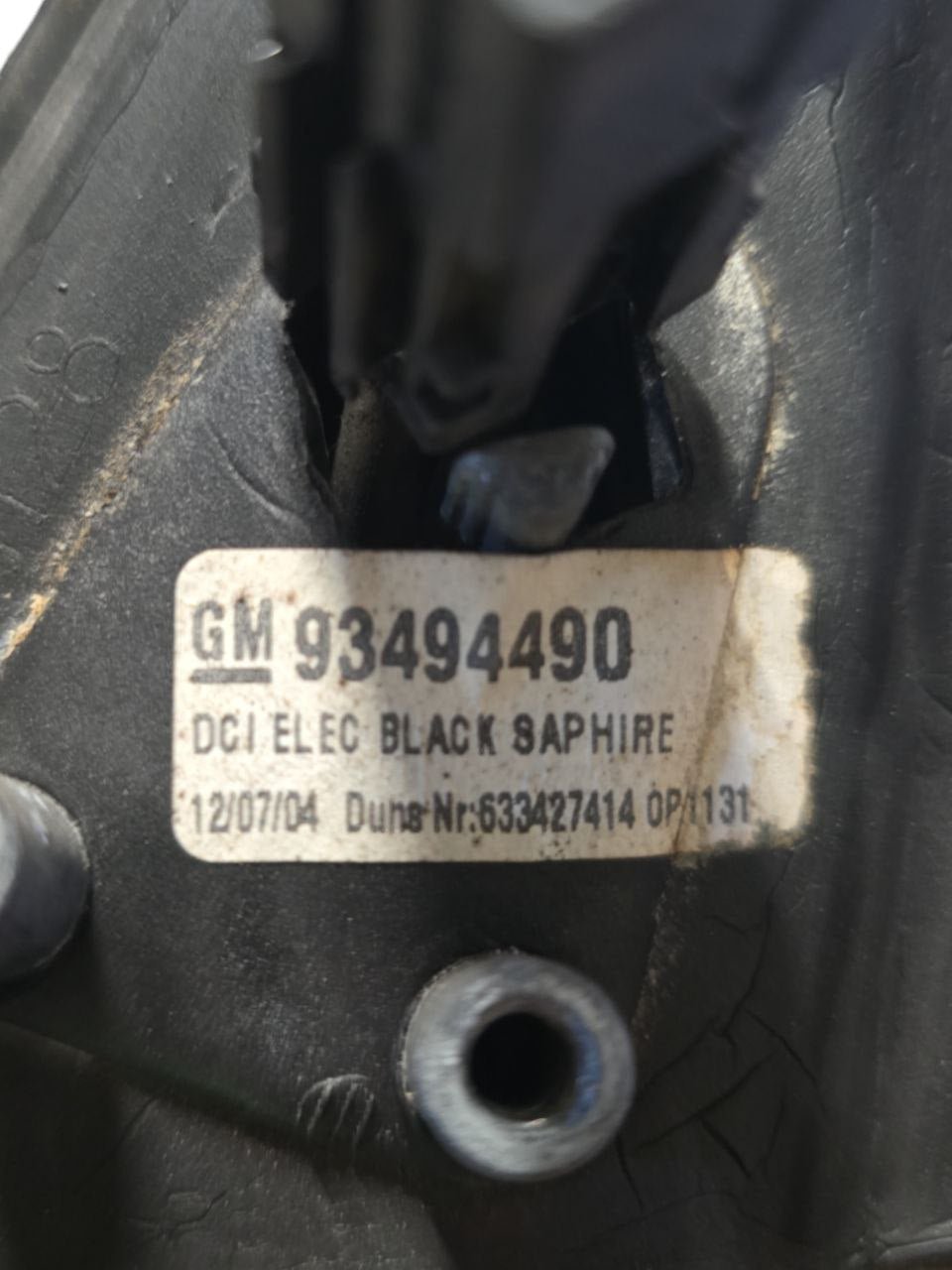 SPECCHIETTO DESTRO ELETTRICO 5 PIN OPEL MERIVA A (2003 - 2010) Cod : 93494490 - F&P CRASH SRLS - Ricambi Usati