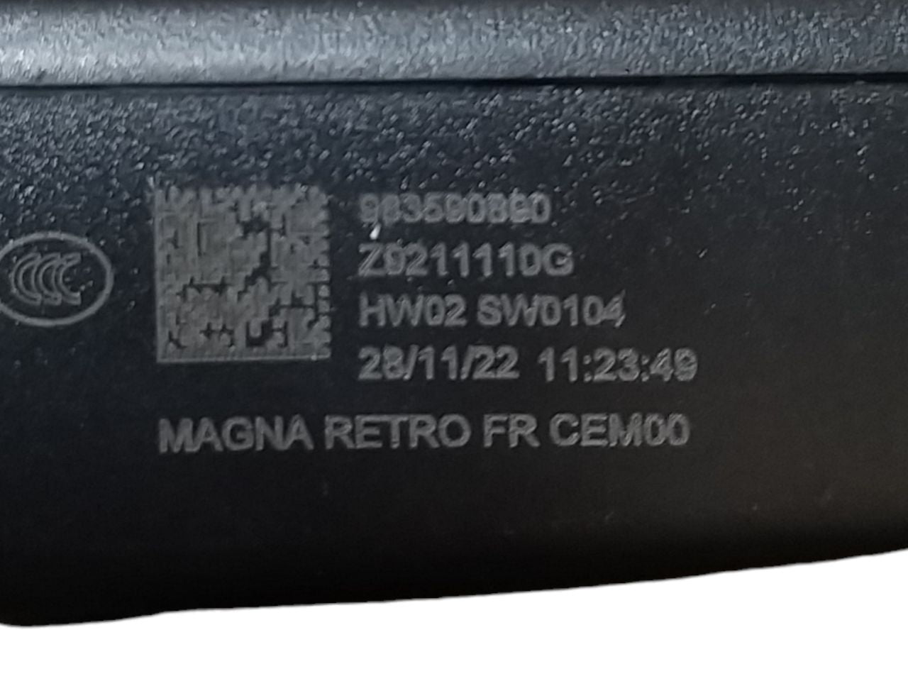 Specchietto Retrovisore Interno Citroen C4 ( 2010 - 2018 ) Cod : 983590890 - F&P CRASH SRLS - Ricambi Usati