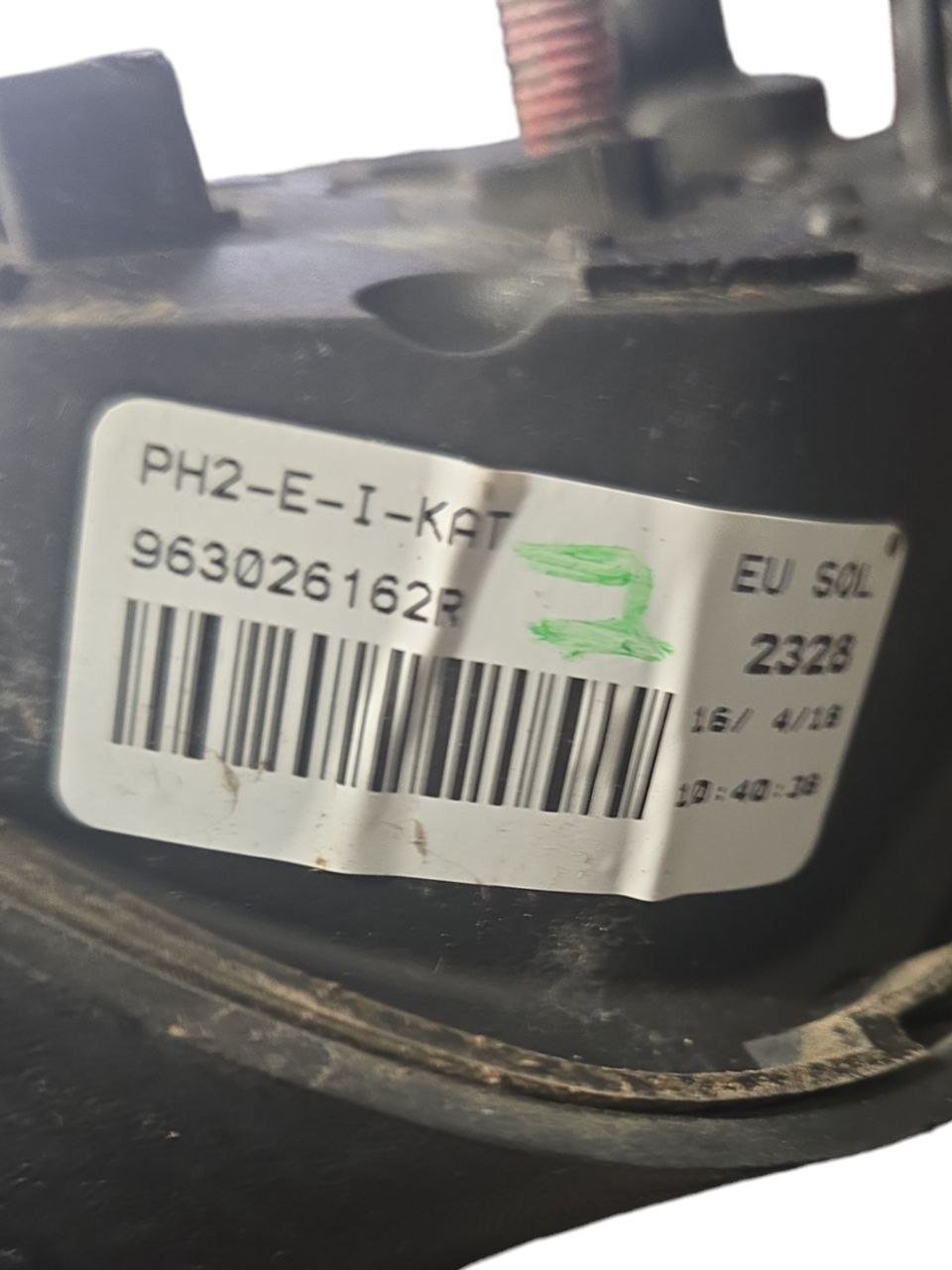 Specchietto Retrovisore Sinistro Elettrico 9 Pin Renault Clio IV ( 2012 - 2019 ) Cod : 963026162R - F&P CRASH SRLS - Ricambi Usati