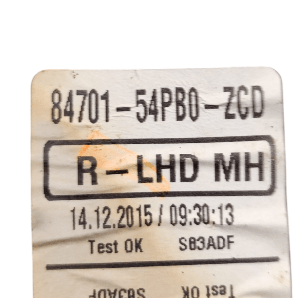 Specchietto / specchio destro suzuki vitara cod: 8470154pb0zcd (2015 - ) - F&P CRASH SRLS - Ricambi Usati