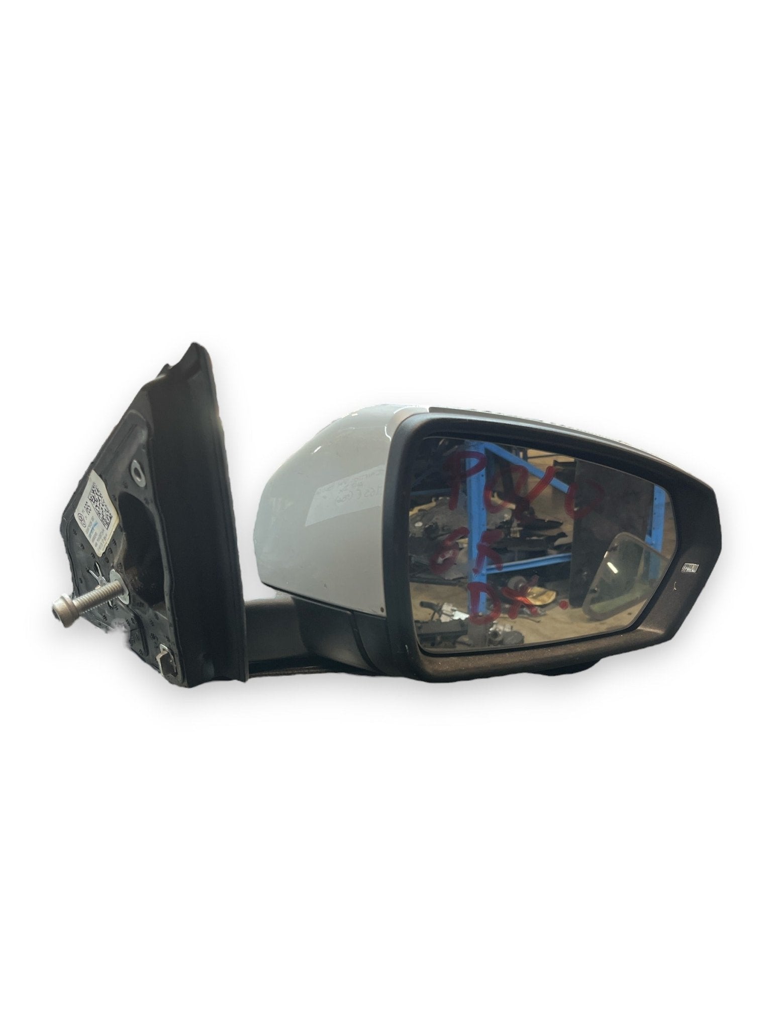 Right External Rearview Mirror Glass 12 Pin Volkswagen Polo (2020 - AW1) code: 2GS857502BH - F&P CRASH SRLS - Used Spare Parts